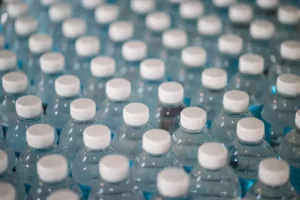 plastic water flessen met statiegeld