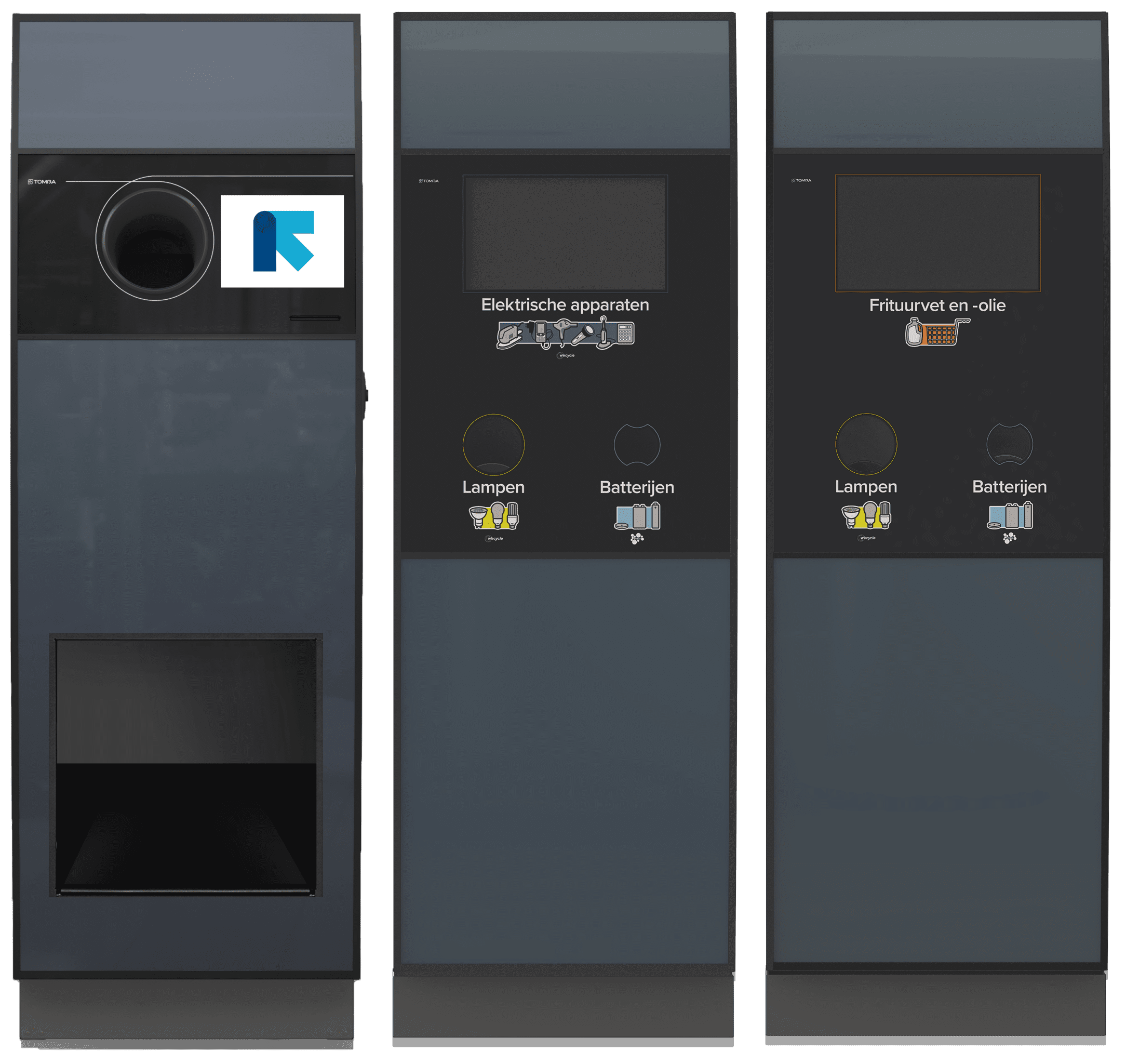 TOMRA T9 emballage-automaat en ECO-Walls