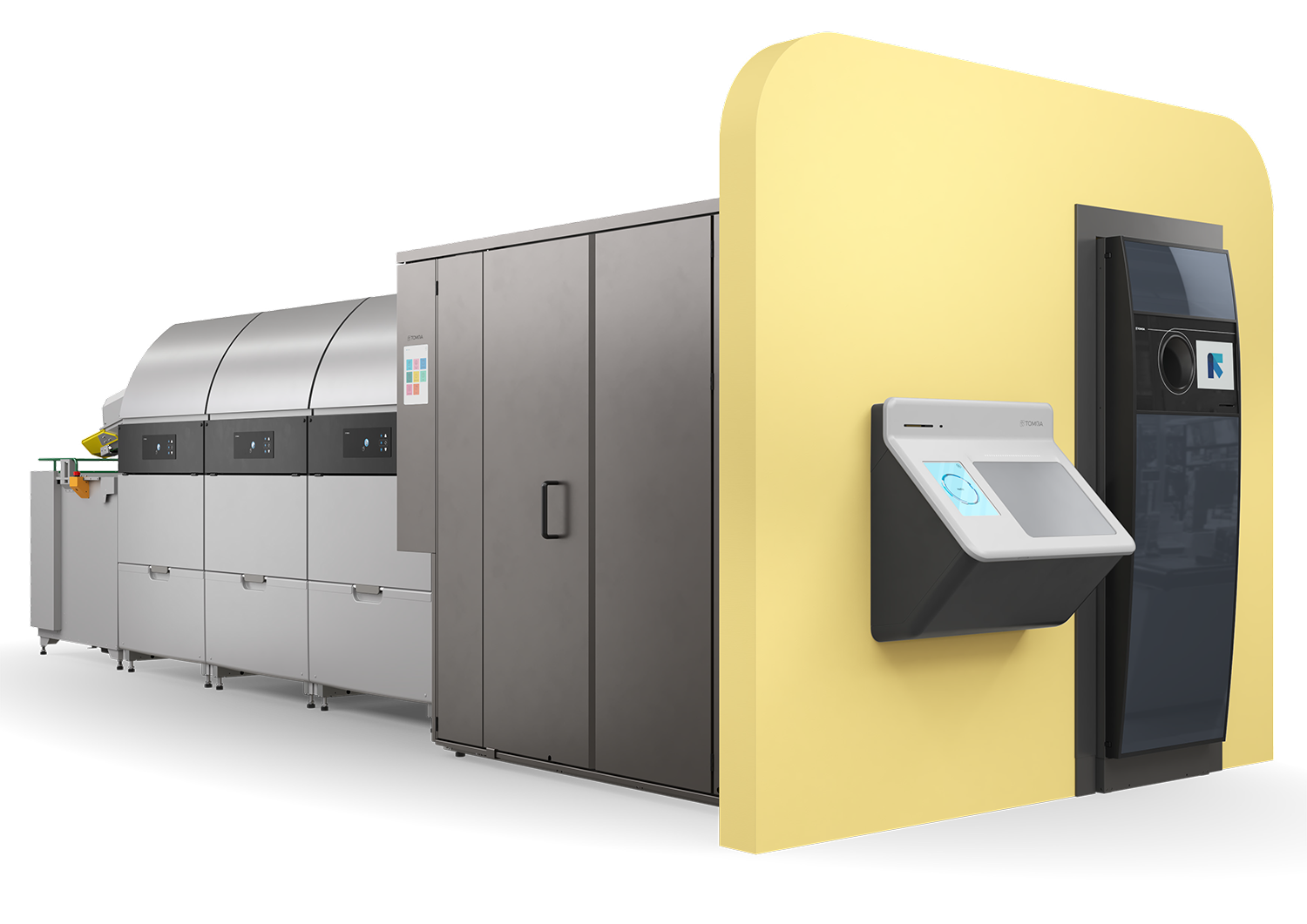 TOMRA R2 en T9 emballage-automaat met MultiPac TOMRA R2 en T9 emballage-automaat met MultiPac
