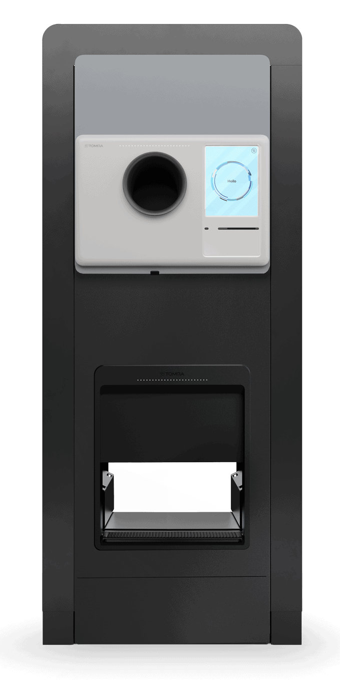 TOMRA T100 emballage-automaat