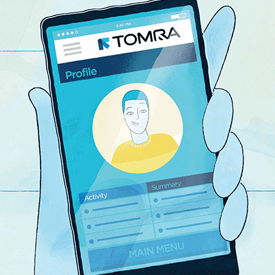 TOMRA Connect Klantenbinding